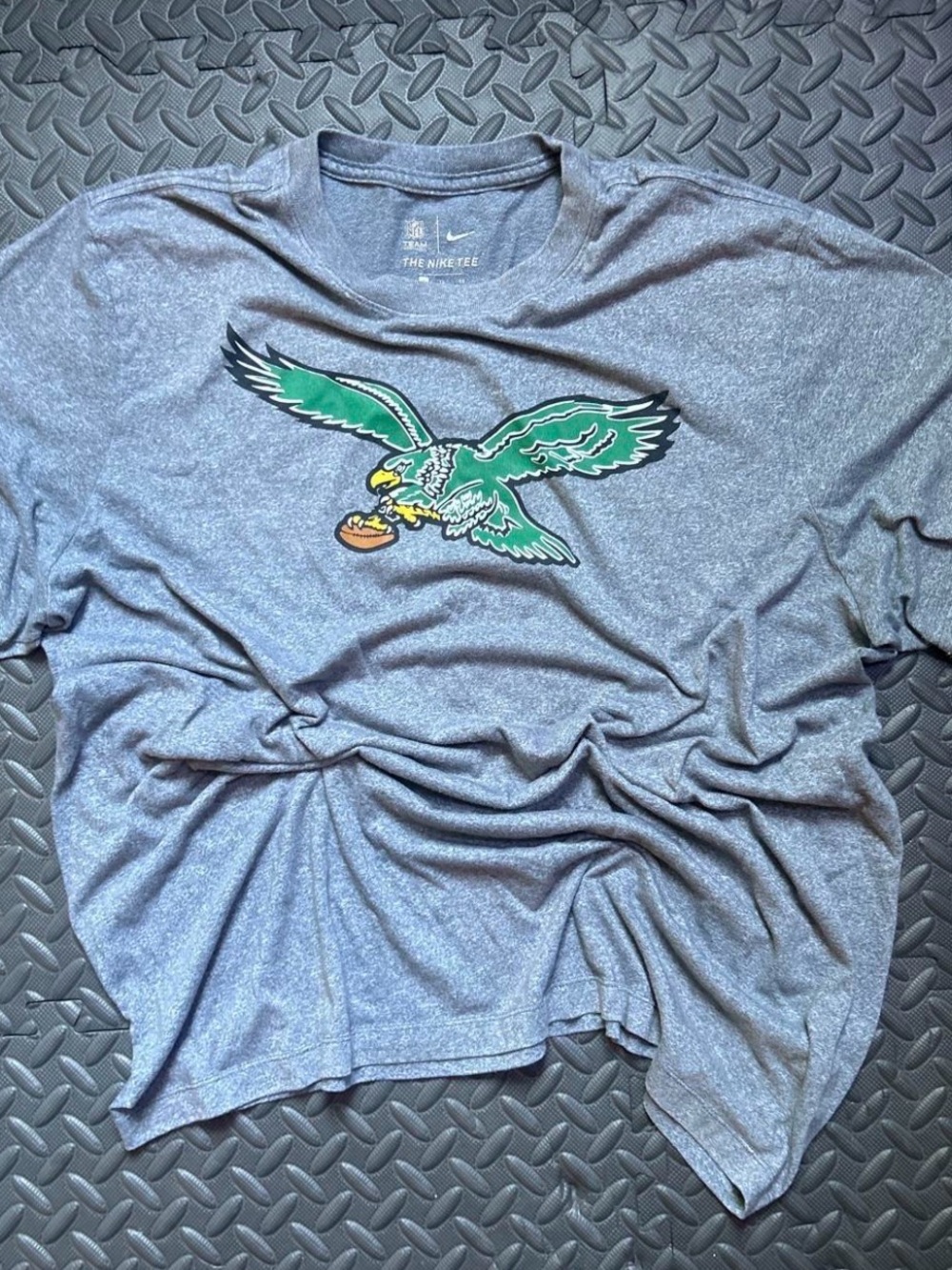 NIKE PHILADELPHIA EAGLES GREY ADULT MENS XL SHIRT